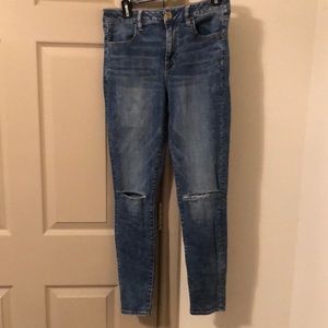 AEO Distressed Jeans
